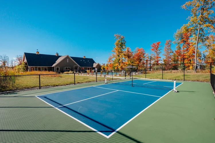Pickleball court