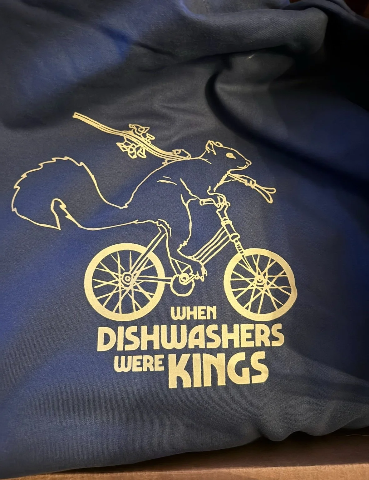 When Dishwashers Were Kings — apparel graphic
