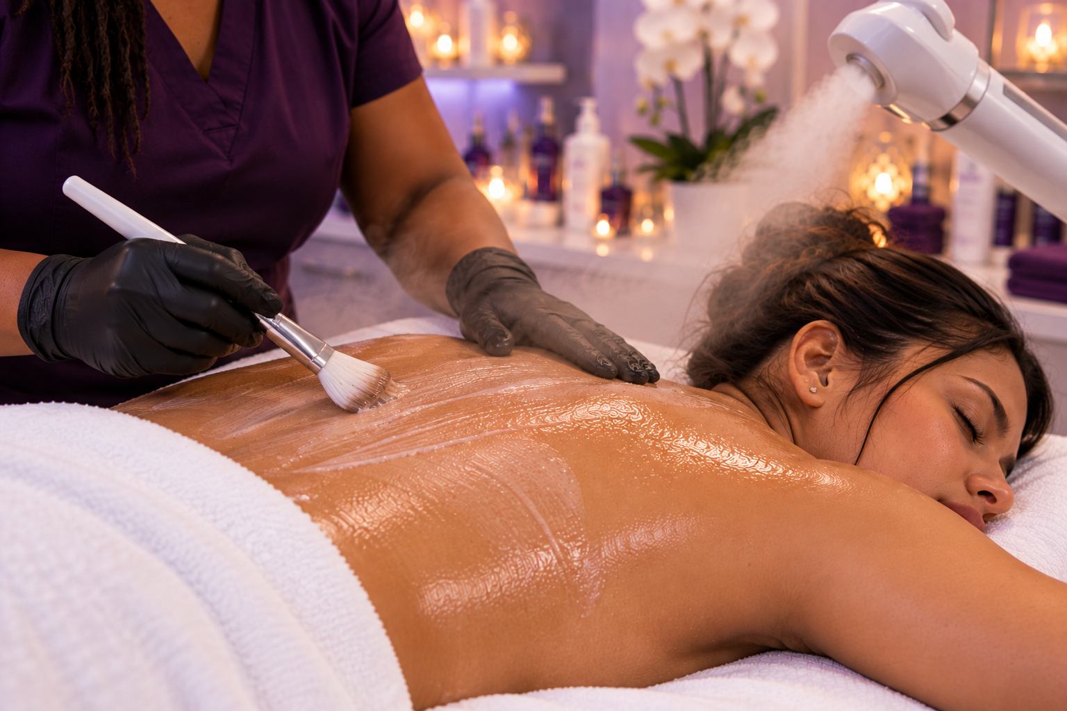 Back Treatment at Marie Leigh Aesthetics