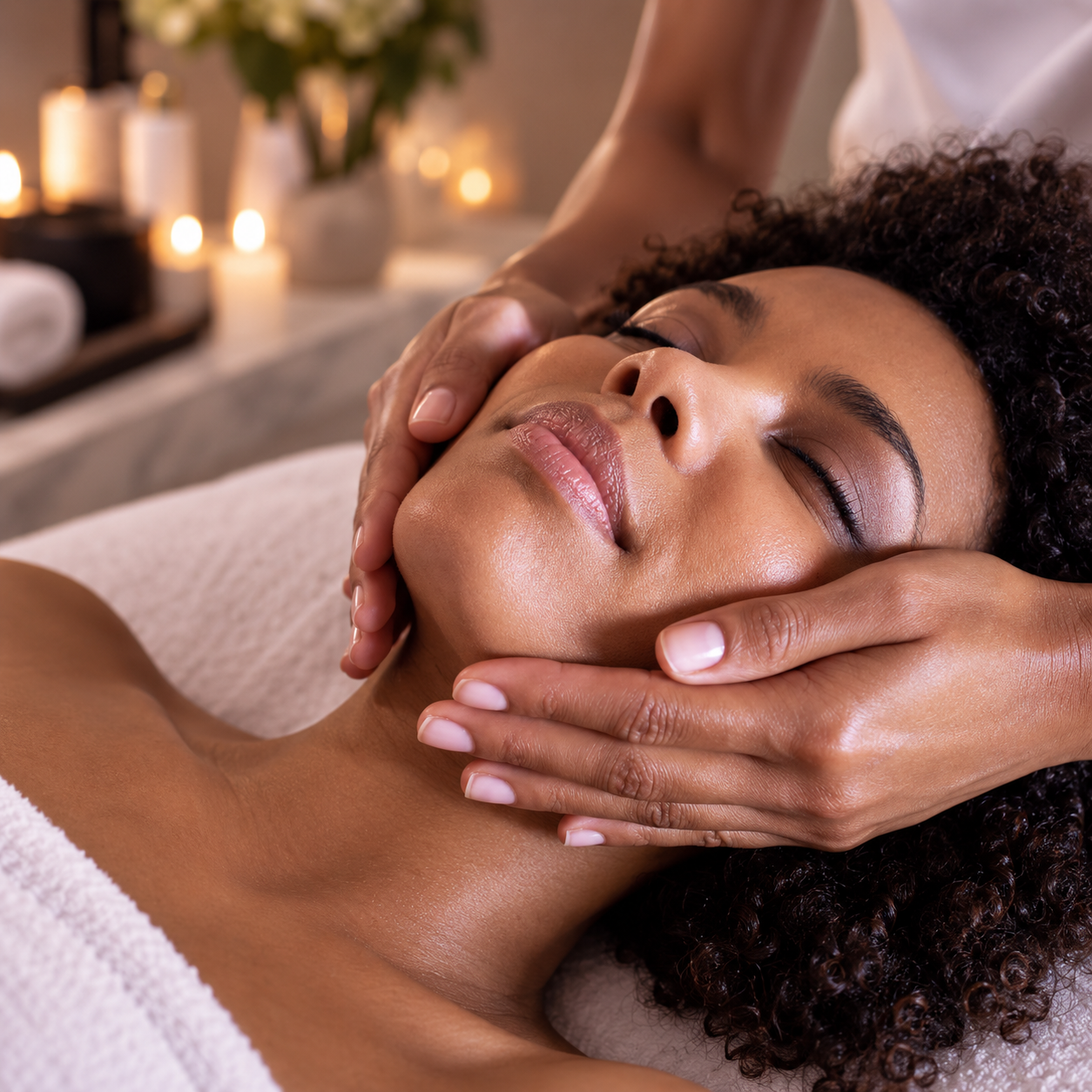 Customized facial treatment at Marie Leigh Aesthetics