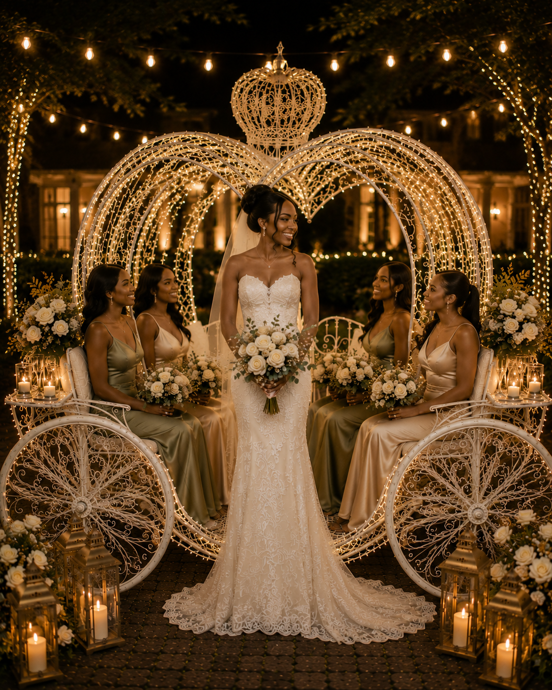 Carriage styling inspiration for evening elegance