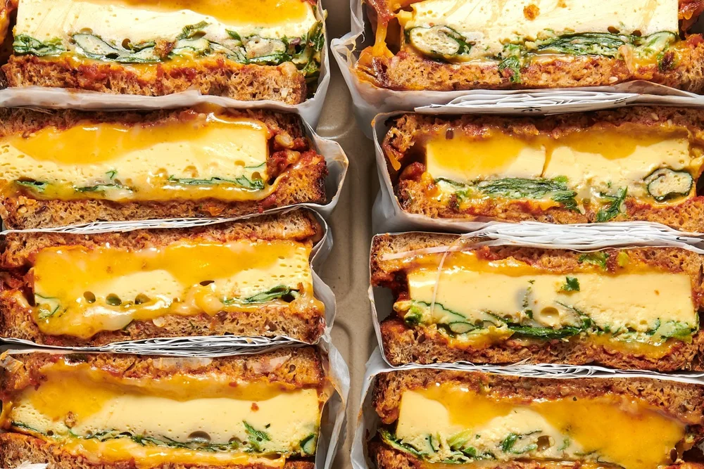 Breakfast sandwiches