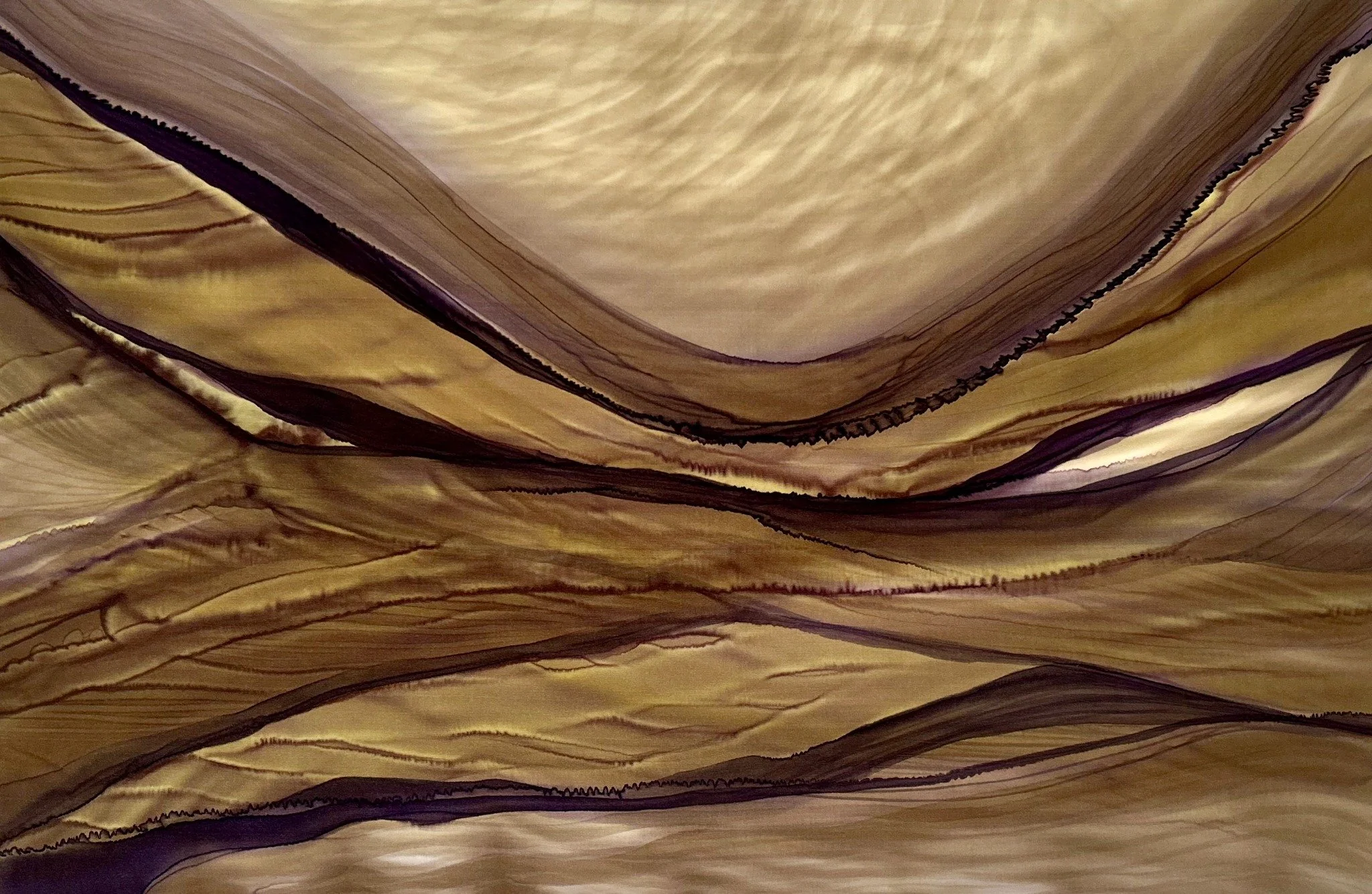 Canyon Daze, proportional size reference