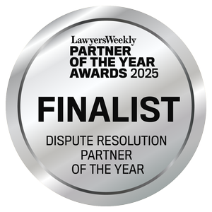 Quantum Law Group award badge 2025 lw poty dispute resolution