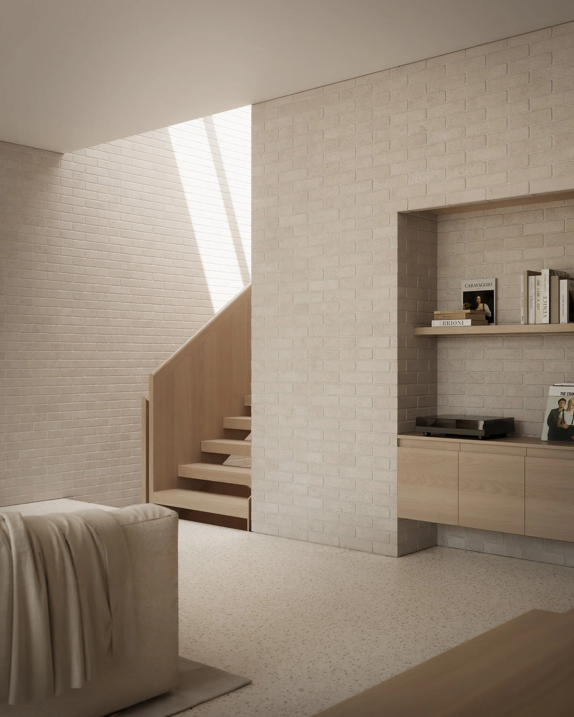 Brick House interior