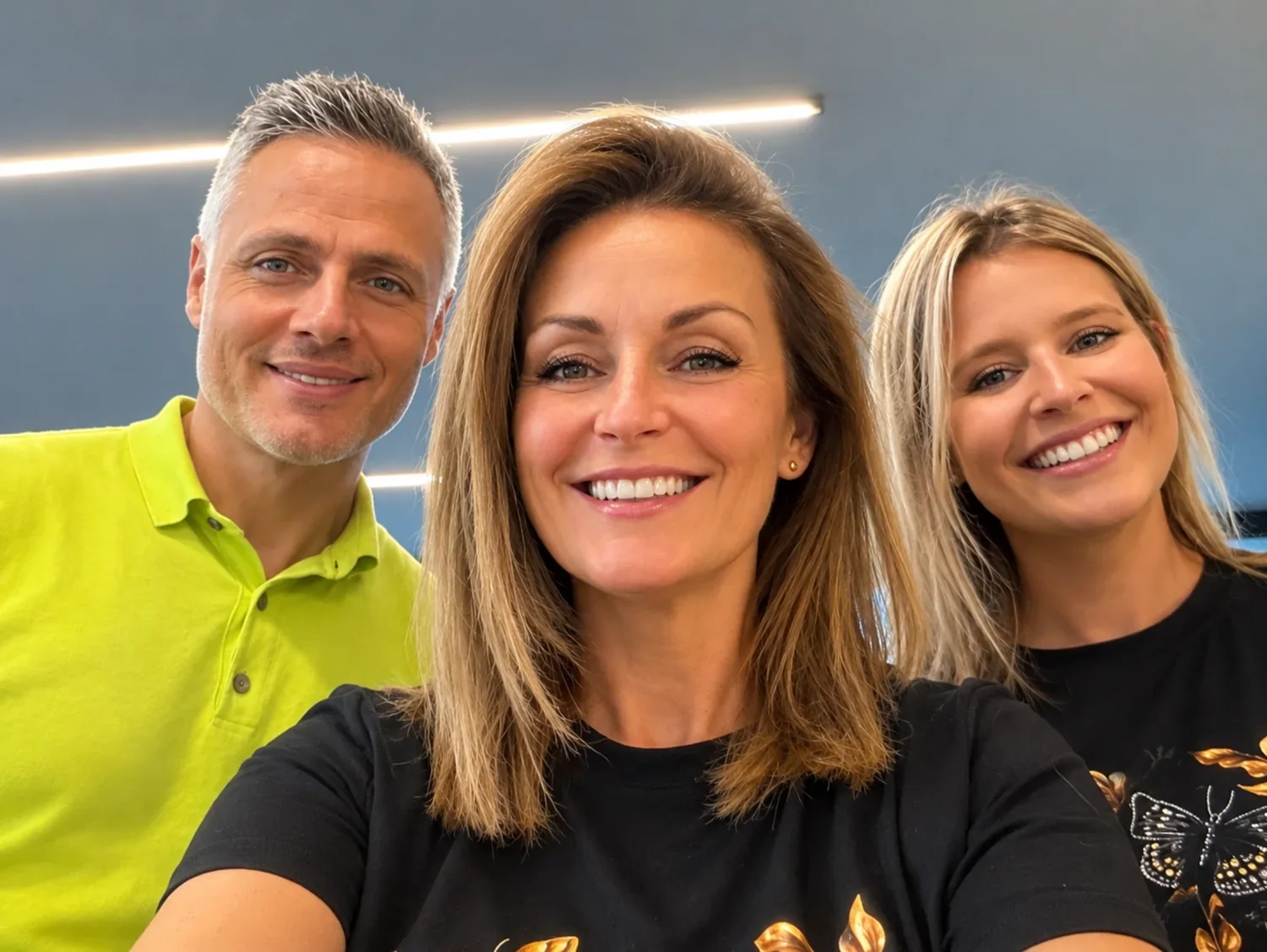 Het HEADS team in ons salon in Aarschot