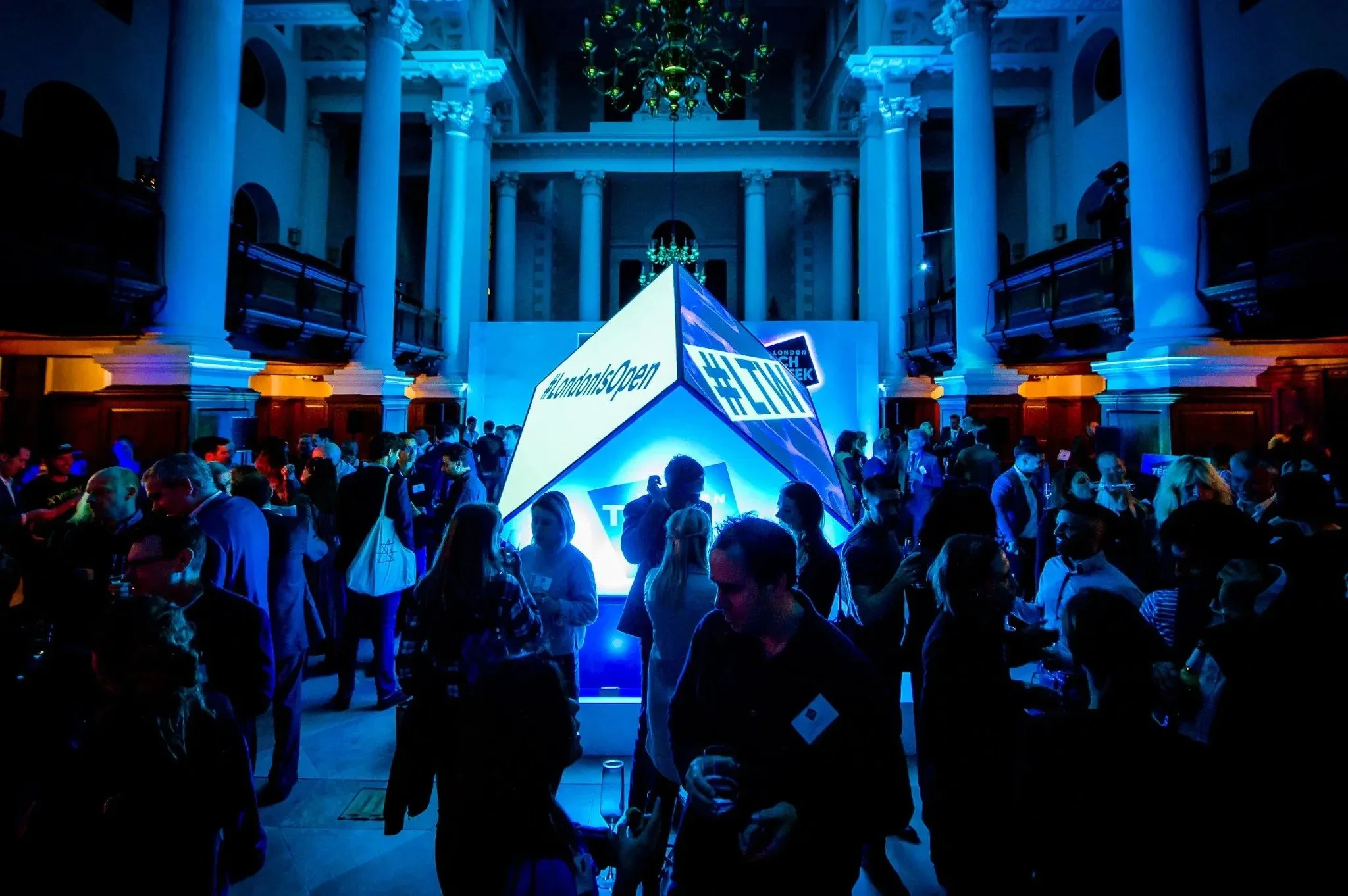 London Tech Week brand activation in the Nave