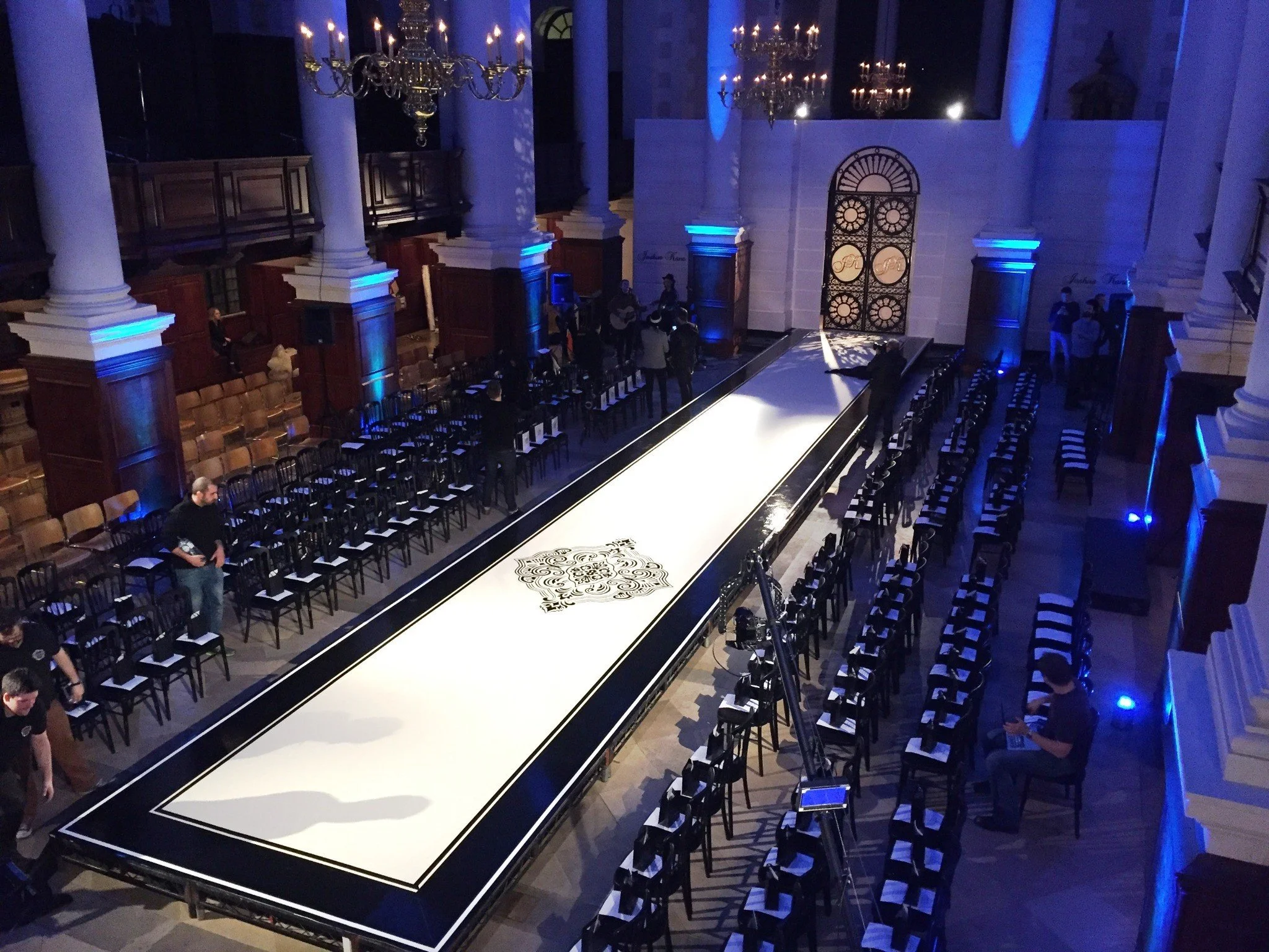 A runway in the Nave