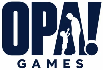 OPA Games, father and child logo
