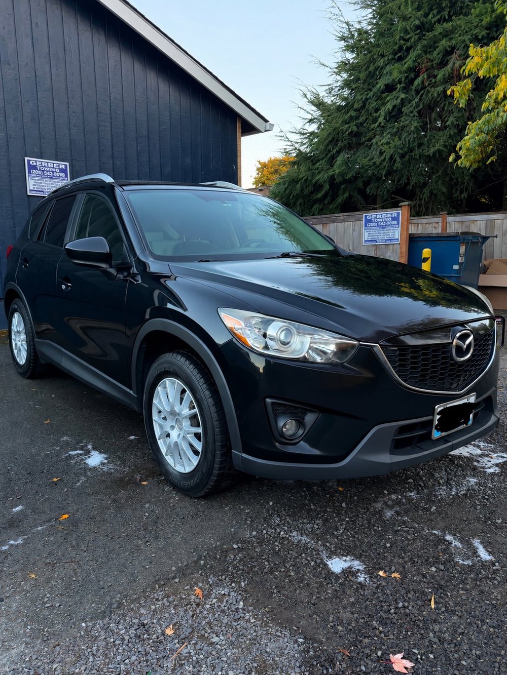Mazda CX-5 after hand wash and sealant