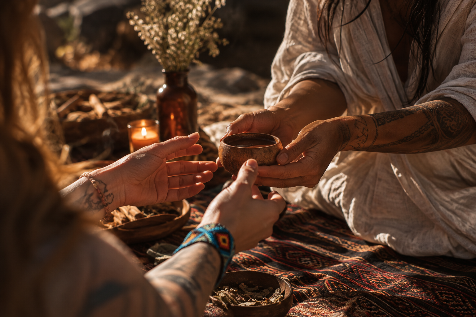 Ayahuasca ceremony