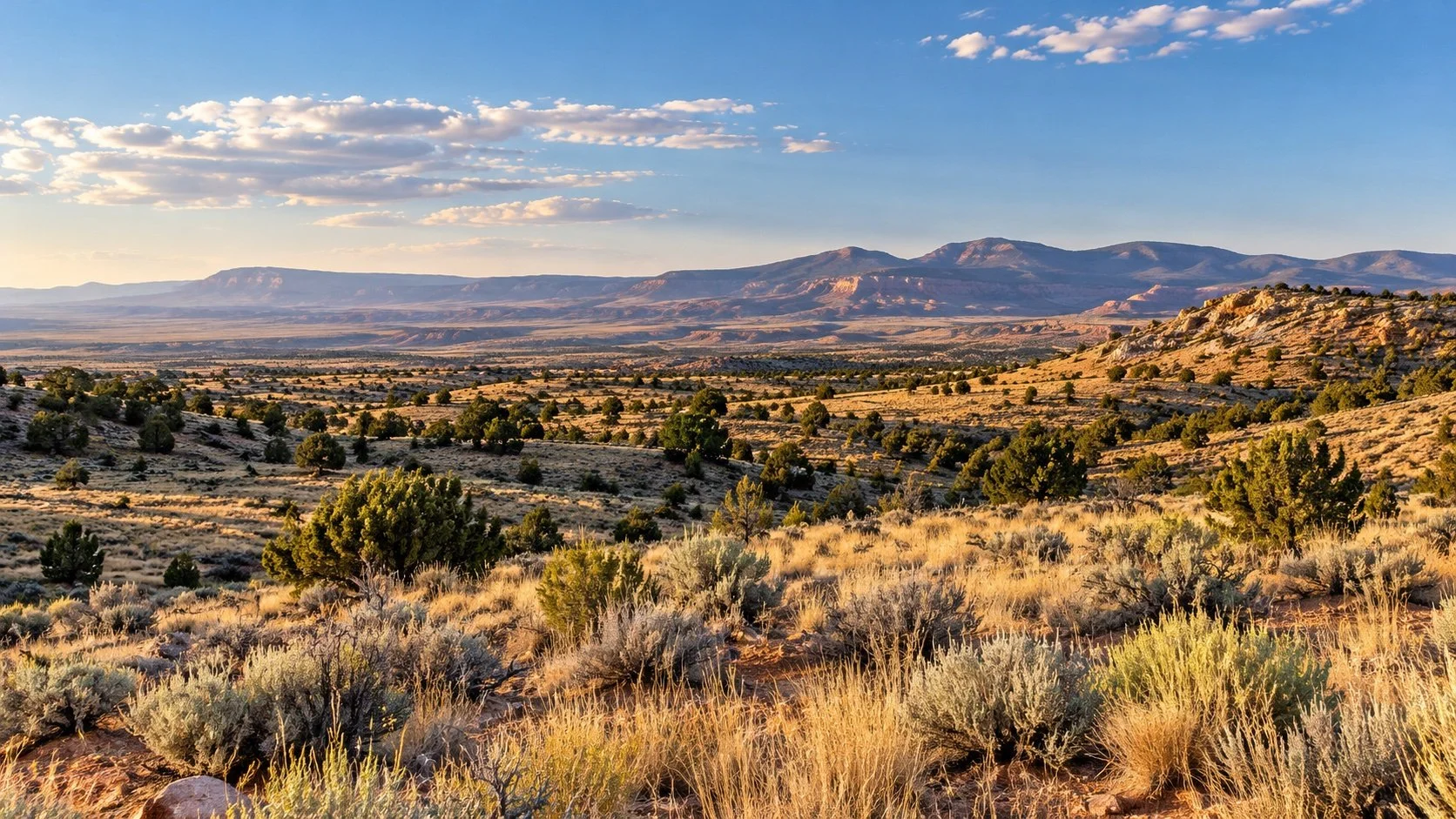 Regional desert and valley scenery