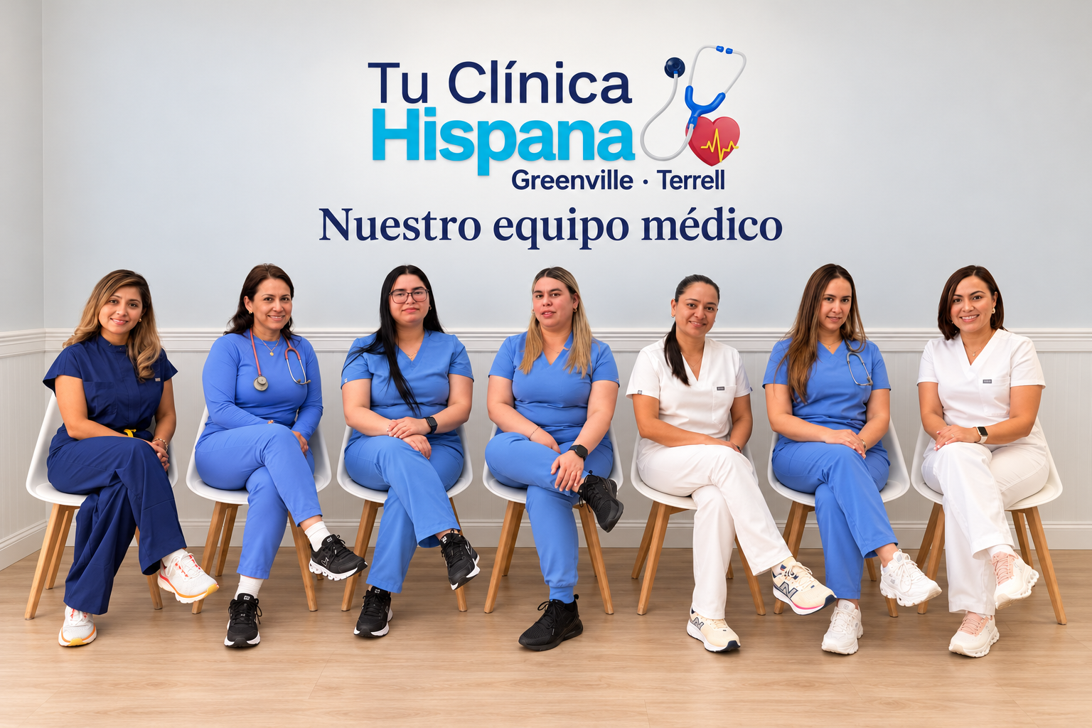 Nuestro equipo médico de Tu Clínica Hispana en Greenville y Terrell