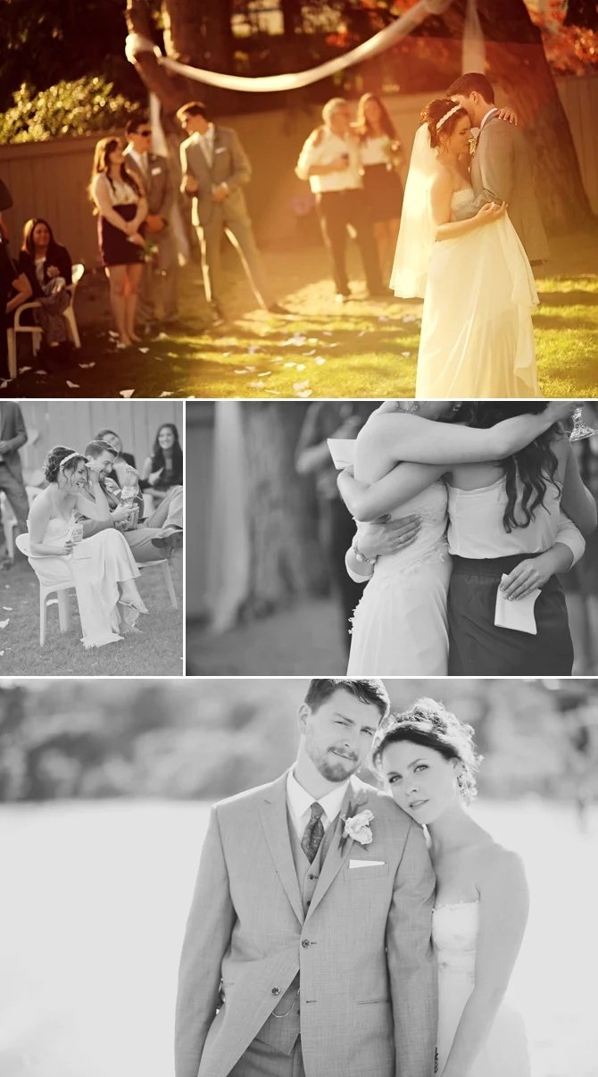 backyard wedding