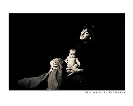 Mom and a babe