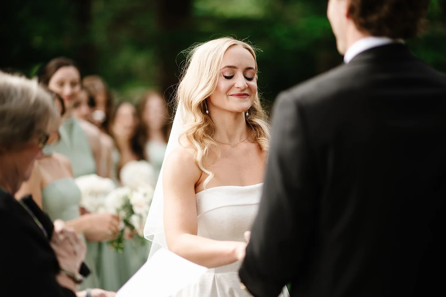 Devon during the vows