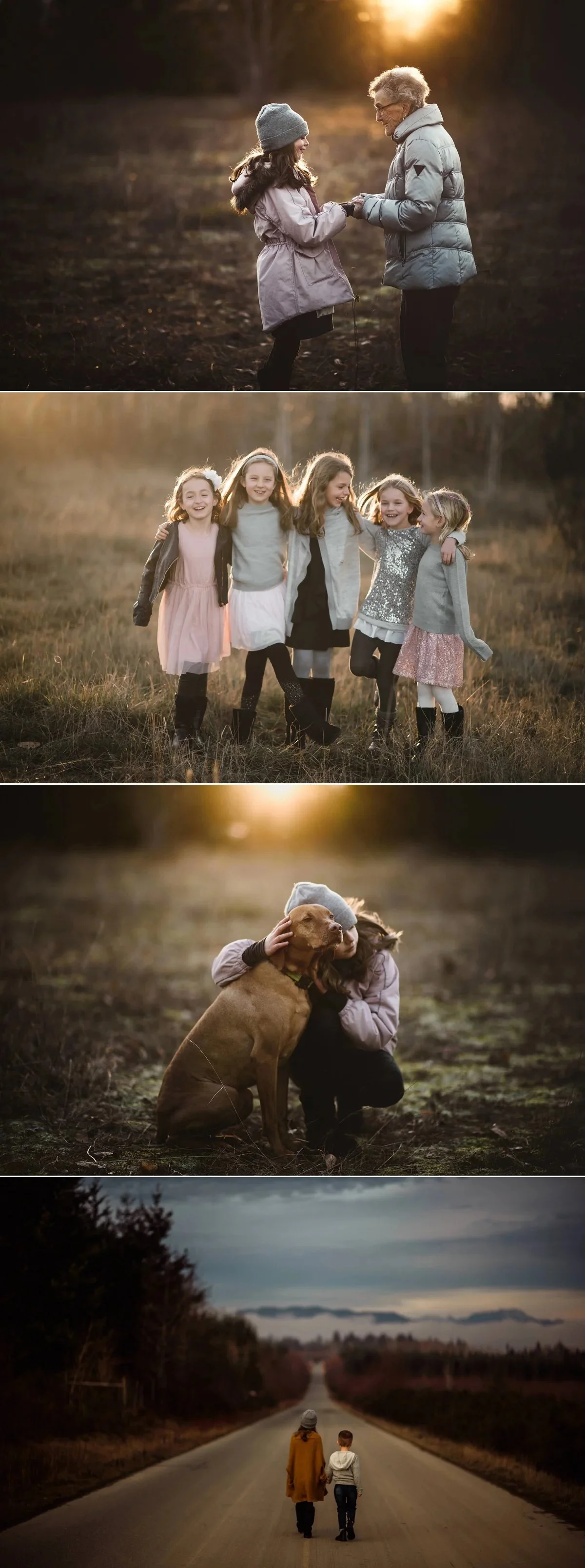 winter family photos