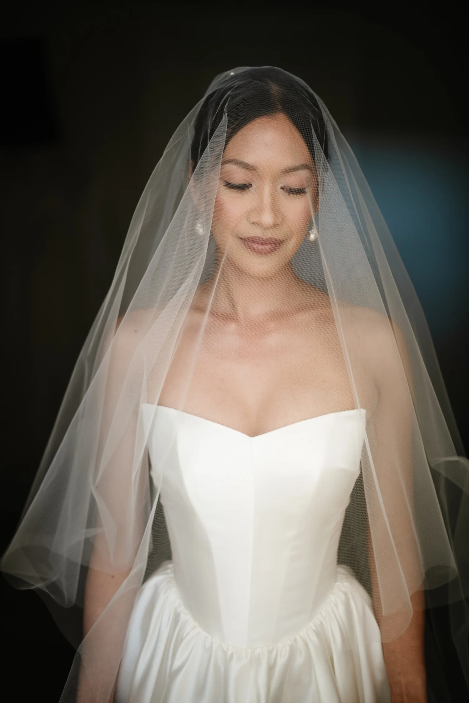 Rea in her veil