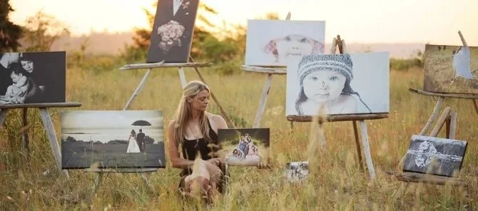 with the grad girls.