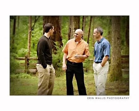 Dad and sons