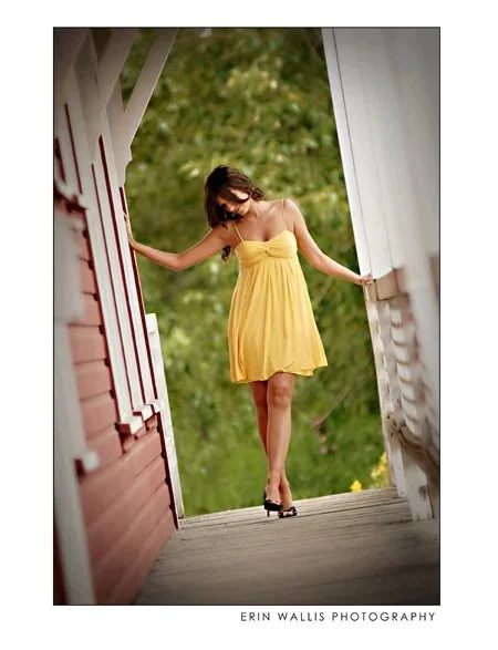 Holly in Yellow
