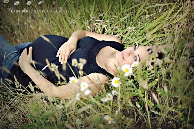 in the grass