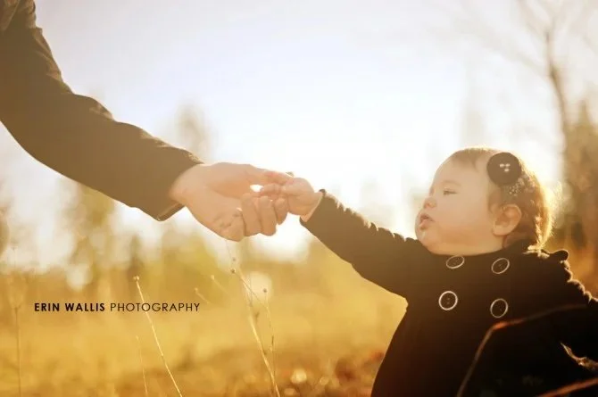 Daddy hands