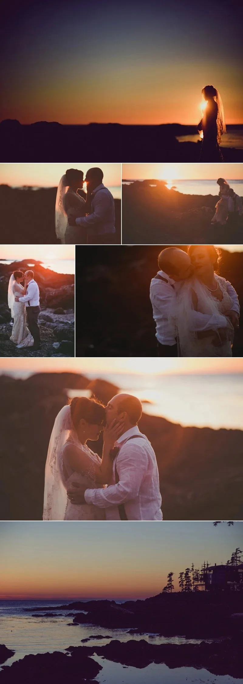 amazing beach wedding photos