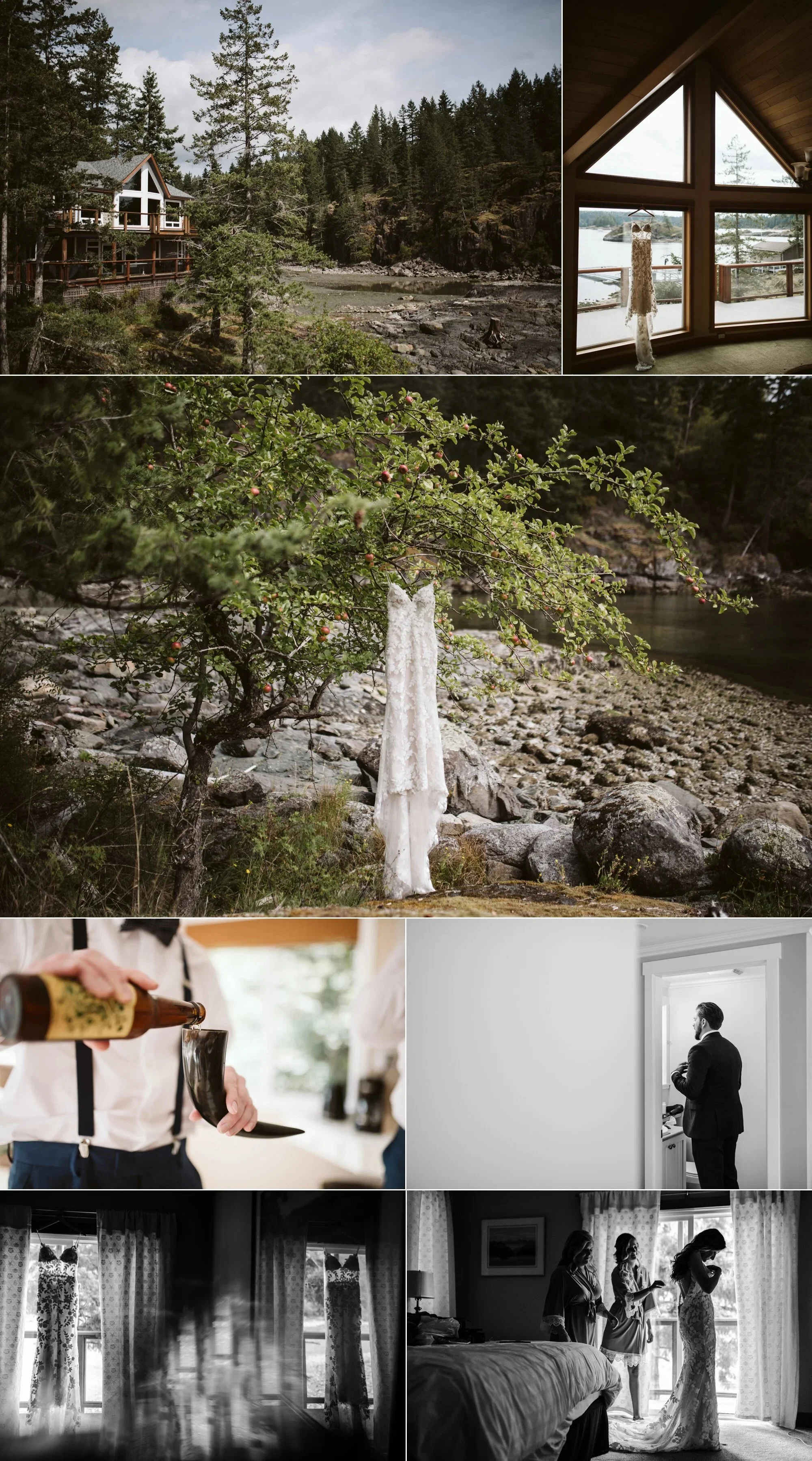 gowlland harbour wedding photographer