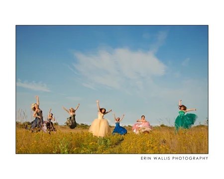 Grads gone wild Campbell River Grads jumping in field