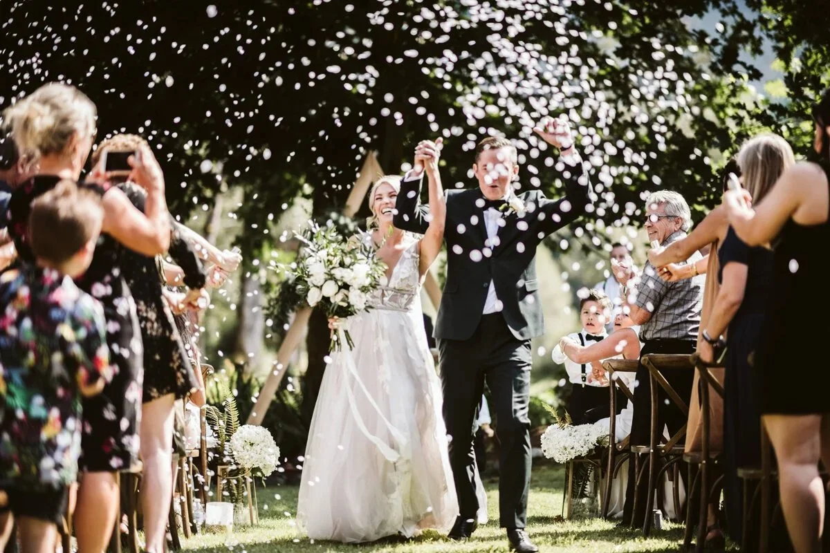 elegant forest wedding- vancouver island