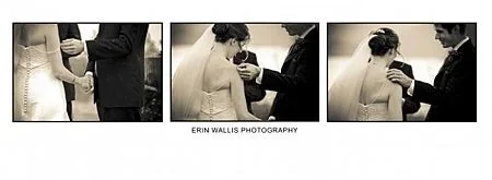 fallen strap Beautiful wedding at Strathcona Park Lodge