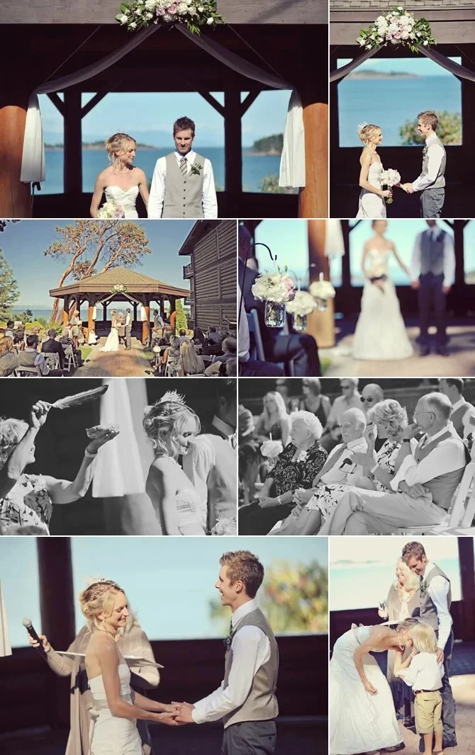 Ceremony by the sea