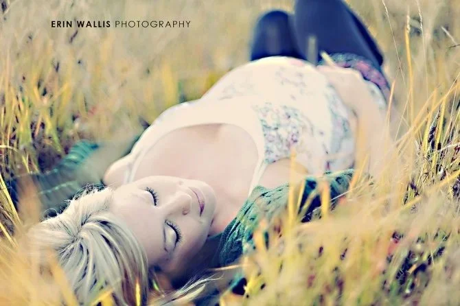 in the grass again