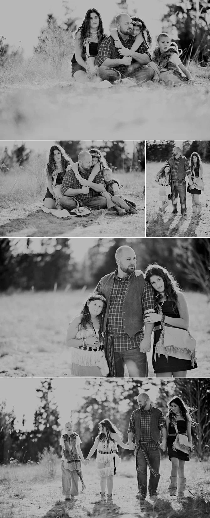 Father with his children