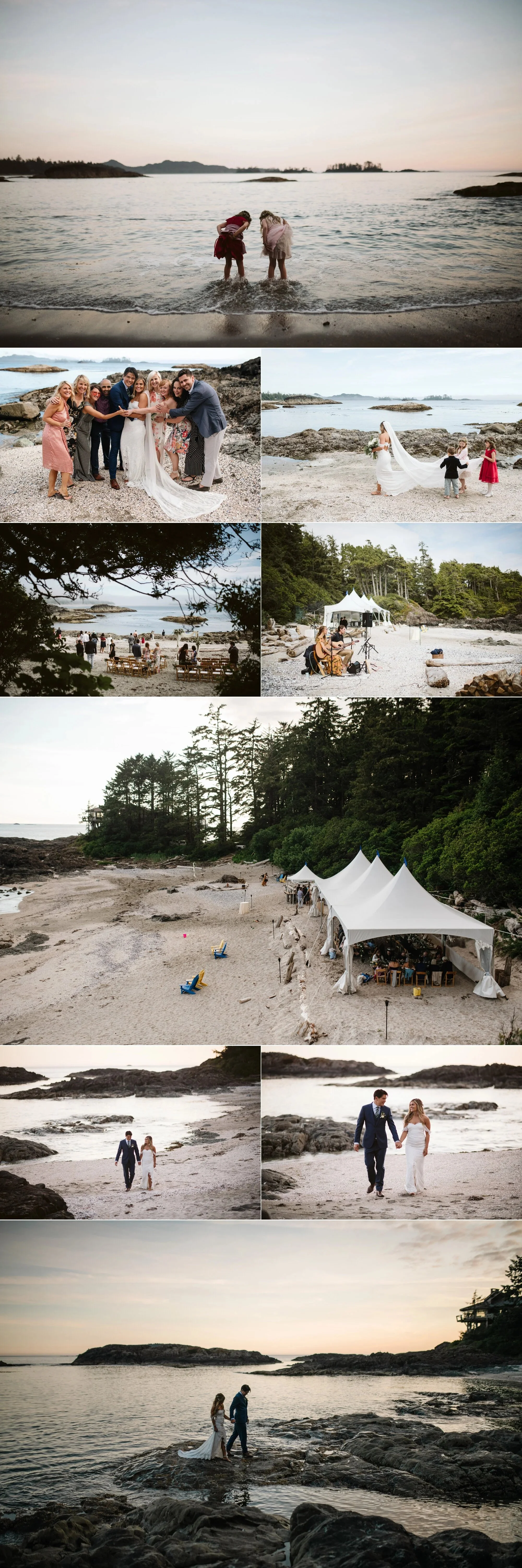west coast wedding photography