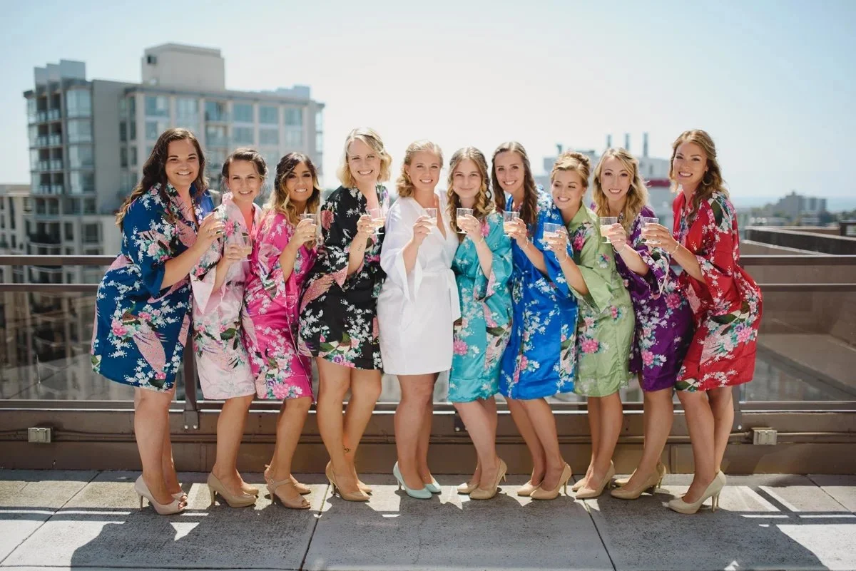 bridesmaids robes