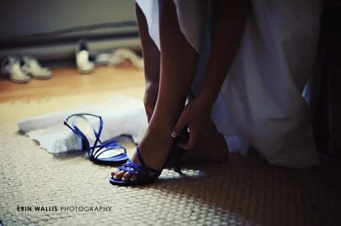 shoes on