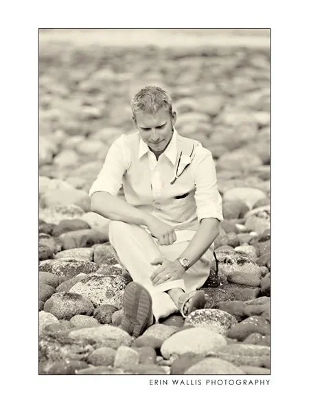 Dan on the rocks