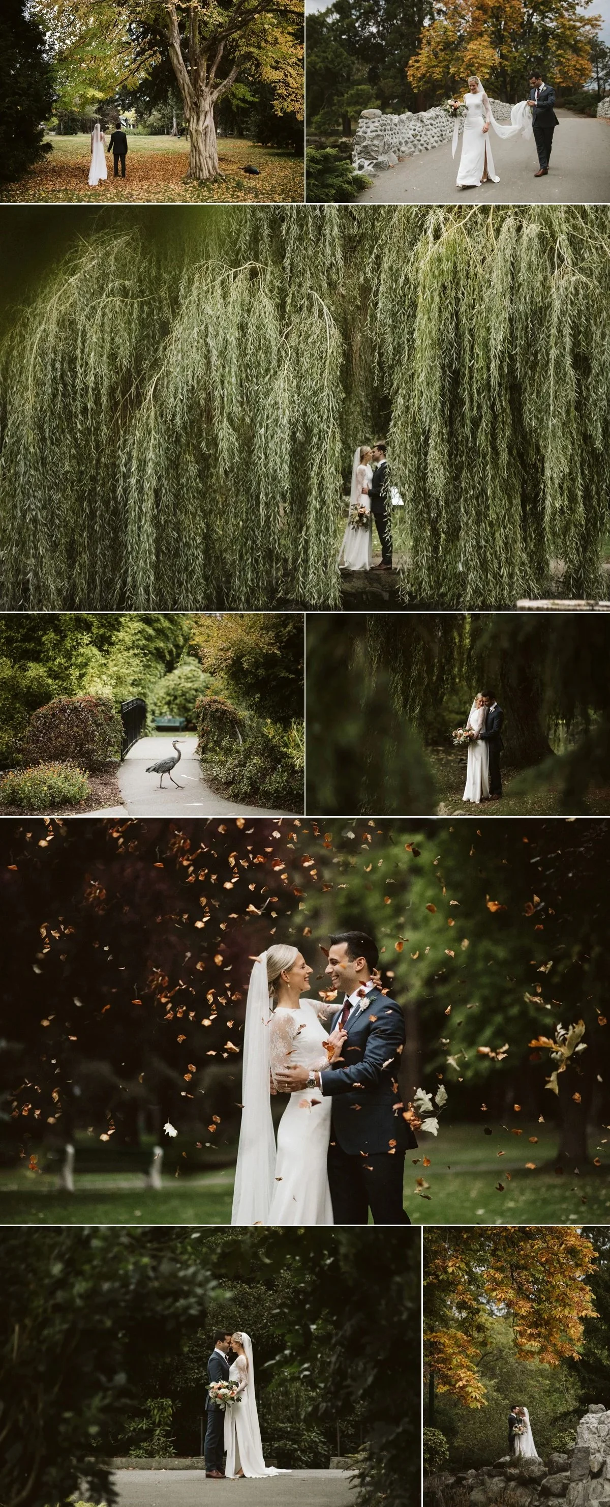 amazing fall wedding