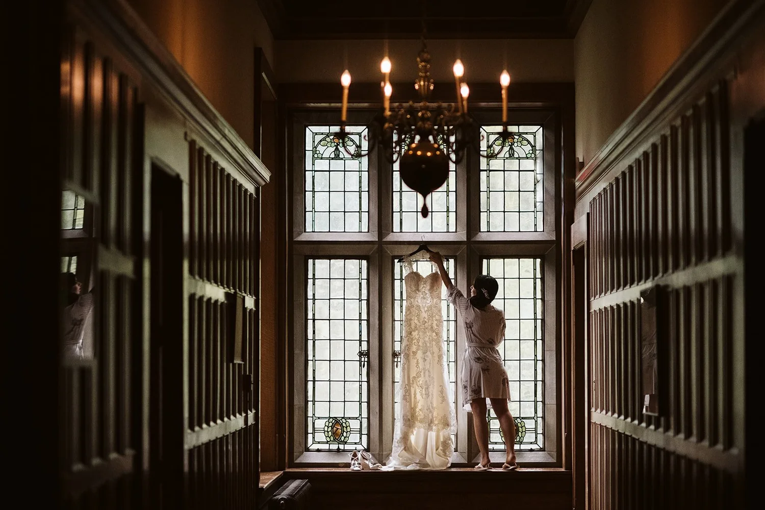 Alicia and Jesse at Hatley Castle