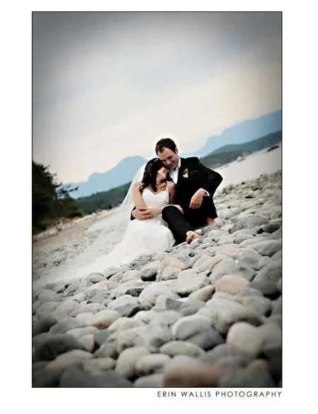 Amannda and Casey on the rocks