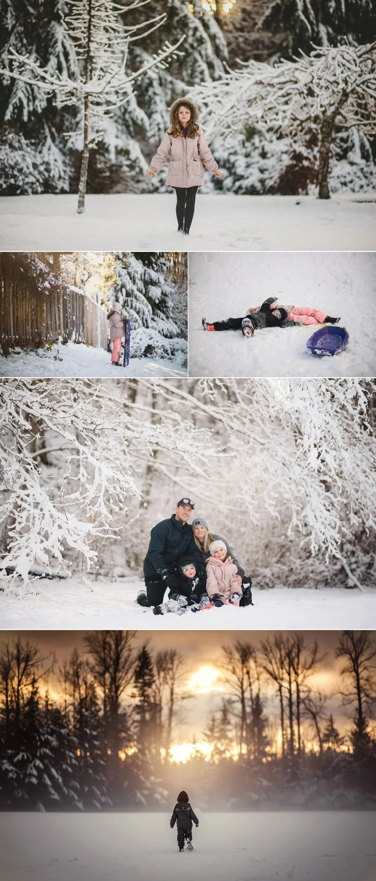 winter family photos