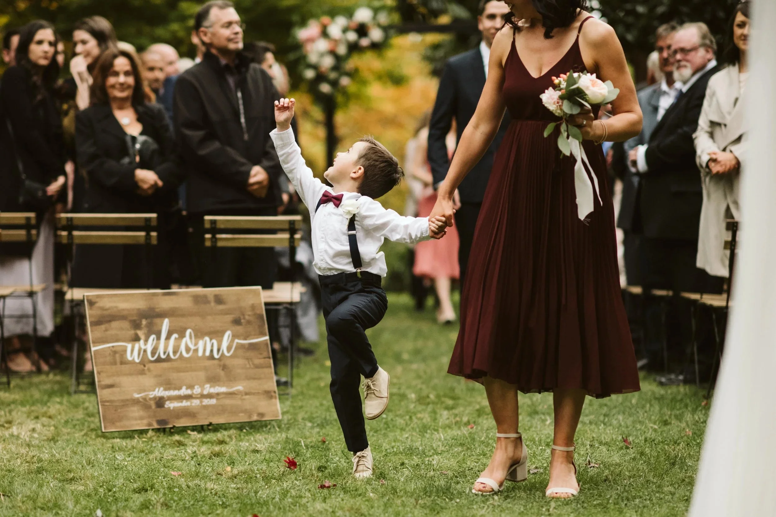 happy wedding kid