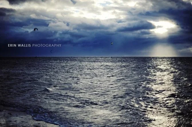 On the water