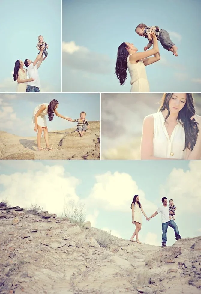 family photos with sky