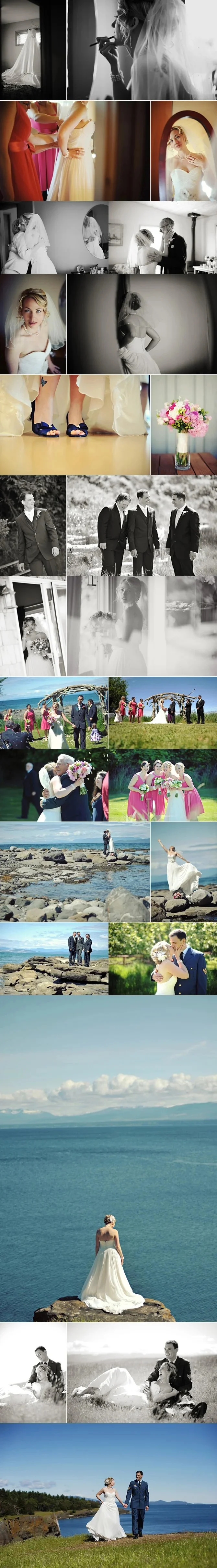 Hornby Island wedding