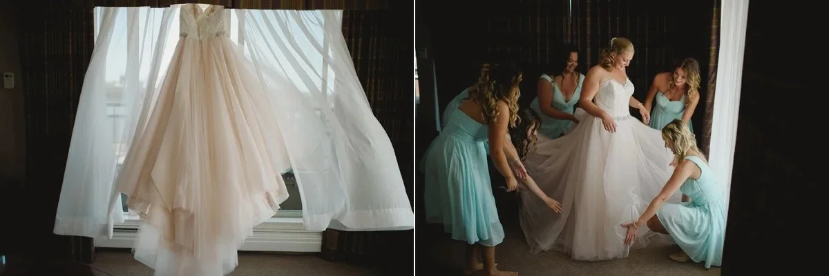 getting dress