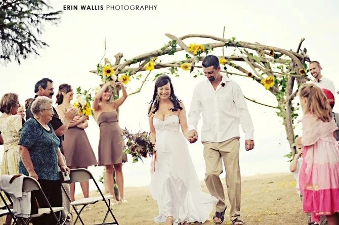 just married