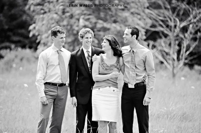 Robyn and her boys